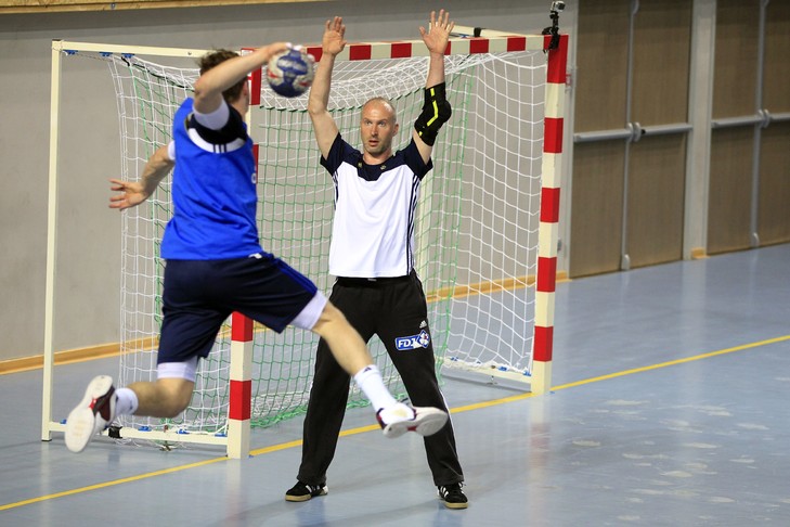 entrainement gardien handball